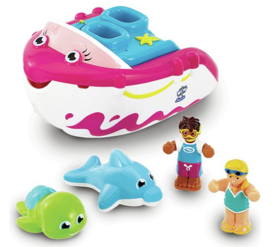 speed boat bath toy