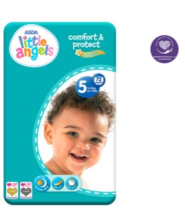 asda pampers nappies size 5