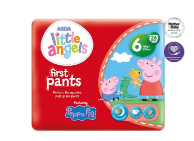 ASDA Little Angels Peppa Pig First Pants Size 6 Reviews
