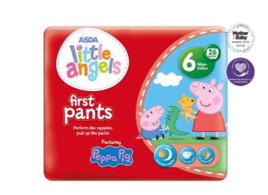 ASDA Little Angels Peppa Pig First Pants Size 6 - Reviews