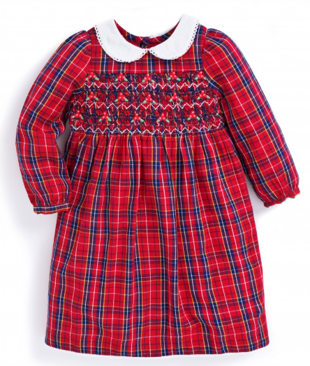 Jojo maman bebe tartan dress new arrivals