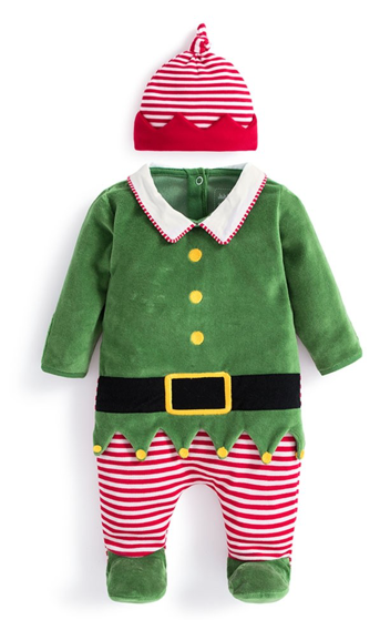 Baby discount elf sleepsuit