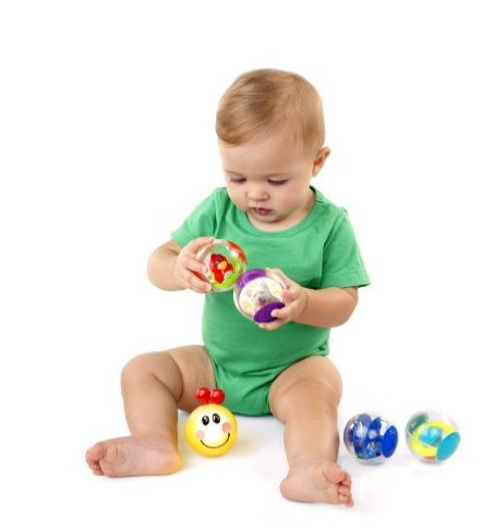 Baby einstein roller best sale pillar activity balls