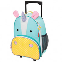 Zoo Rolling Kids Luggage - Unicorn