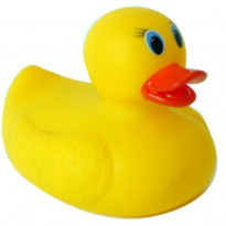 White Hot Safety Bath Duck