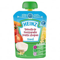 Mashed Tomato & Mozzarella Pasta Shapes 7 Mths+