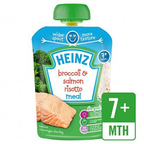 Broccoli Salmon Risotto 