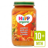 Pasta & Pork with Tomatoes & Herbs 10m+