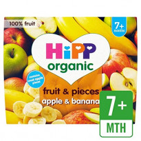 Apple & Banana With Fruit Pieces +7m