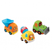 Toot-Toot Drivers 3 Car Pack Construction Vehicles