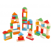 Wooden building bricks 