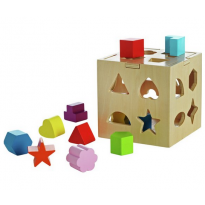 PlaySmart wooden shape sorter