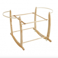 Deluxe rocking moses basket stand