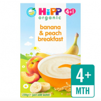 Banana & Peach Breakfast