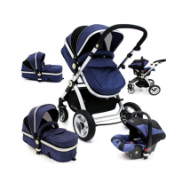 Travel System Pram & Luxury Stroller 3 in 1