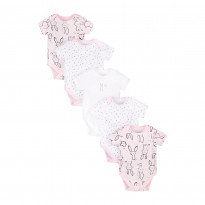 Rabbit and heart bodysuits 