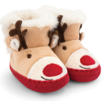 Cosy Reindeer Slipper Boots
