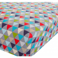 Geo Fitted Sheet Double