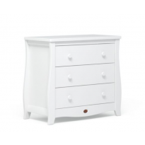Sleigh 3 Drawer Dresser With Changing Station