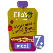 Very, Very Tasty Vegetable Bake with Lentils 7m+