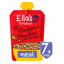 Oodles of Fun Chicken + Noodles with Red Peppers 7m+
