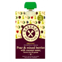 Organic Pear & Mixed Berries 4m+