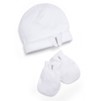 Butterfly Supima Hat & Mitts