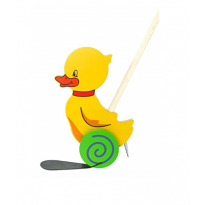 Wooden Baby Riding Ducklings Marie Toy