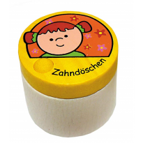 Wooden Girls Decor Tooth Jars