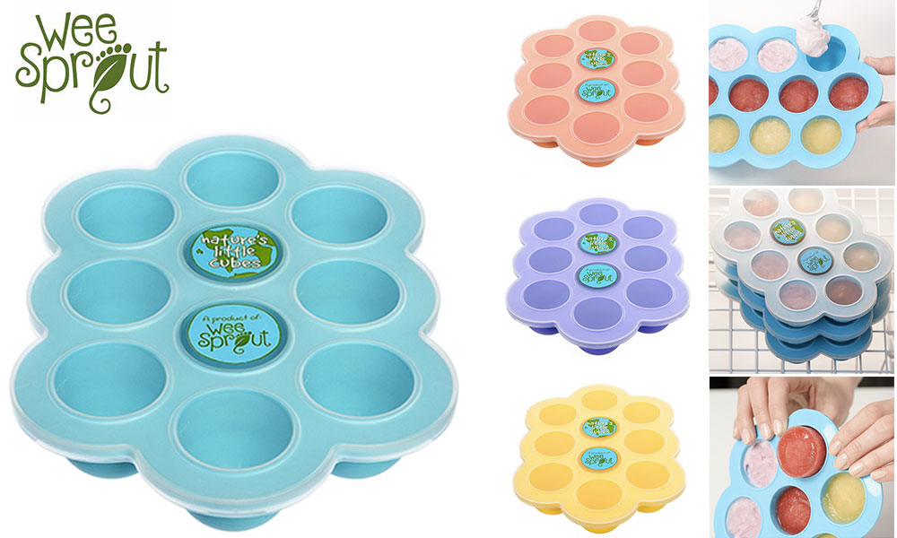 Baby Food Freezer Tray from weesprout